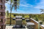 GAS GRILL & CHARCOAL GRILL OPTIONS w/SIDE SNACK TABLE